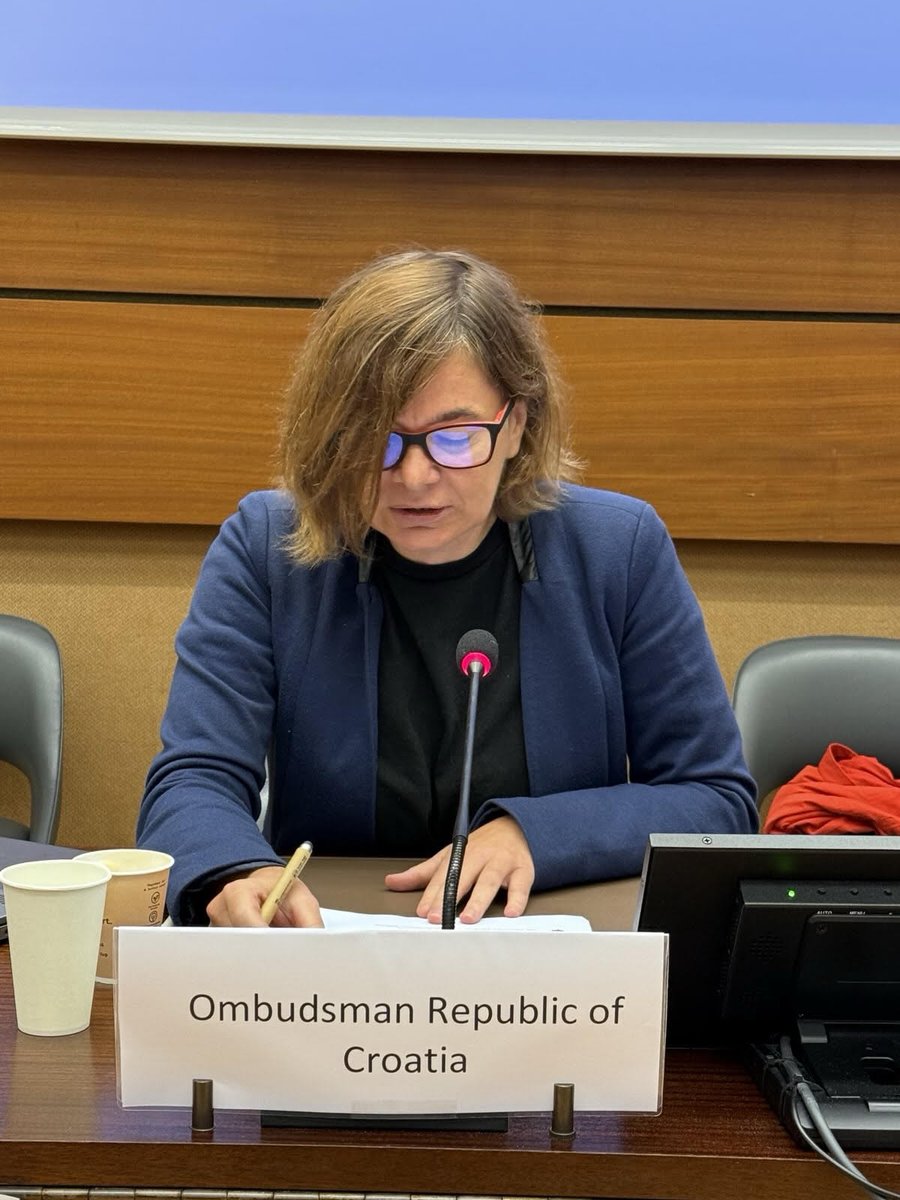 UPRinfo's tweet image. #PS50 Ombudsman Republic of #Croatia raised concerns on protection of #HRDs, racial discrimination, #SocialProtection &amp;amp; access to health. They recommended that Croatia increase social benefits, reduce poverty among #OlderPersons &amp;amp; expand access to affordable long-term care
