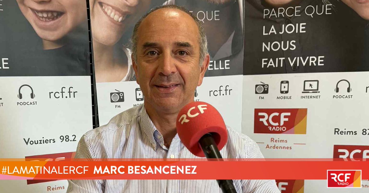 📻 RCF Reims-Ardennes 🎧📲💻 (@rcfra) on Twitter photo Dans #LaMatinaleRCF <a href="/RCFRA/">📻 RCF Reims-Ardennes 🎧📲💻</a> ce mardi à 7H, 8H, et 9H, vous retrouvez Marc Besancenez, directeur du lycée Saint Jean XXIII #Reims au micro de <a href="/JP__Benoit/">Jean-Pierre Benoit</a> à propos de la rentrée scolaire dans son établissement Dans #LaMatinaleRCF <a href="/RCFRA/">📻 RCF Reims-Ardennes 🎧📲💻</a> ce mardi à 7H, 8H, et 9H, vous retrouvez Marc Besancenez, directeur du lycée Saint Jean XXIII #Reims au micro de <a href="/JP__Benoit/">Jean-Pierre Benoit</a> à propos de la rentrée scolaire dans son établissement