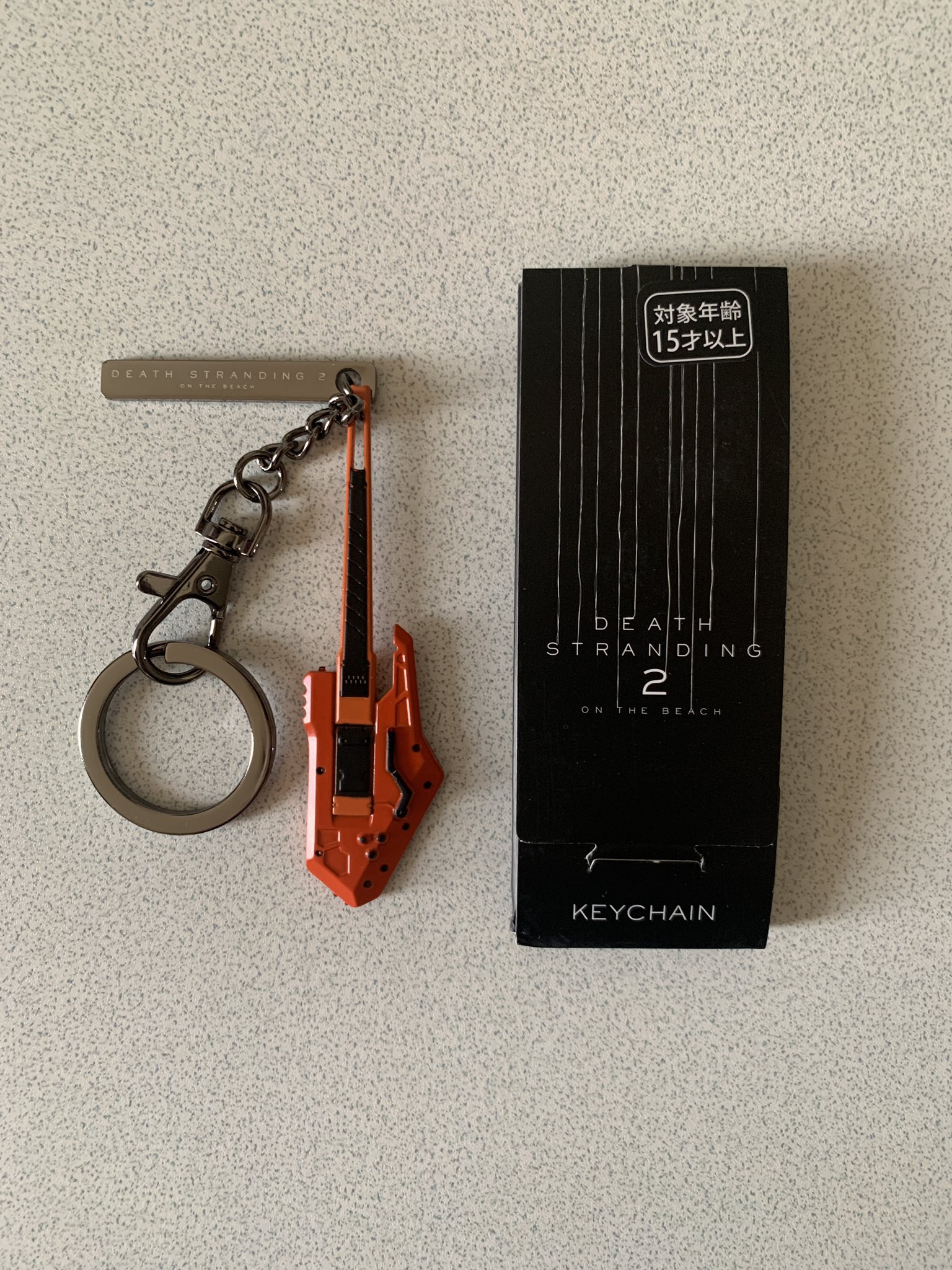 DEATH STRANDING 2 オリジナルギターキーチェーン DEATH STRANDING 2 オリジナルギターキーチェーン キーホルダー