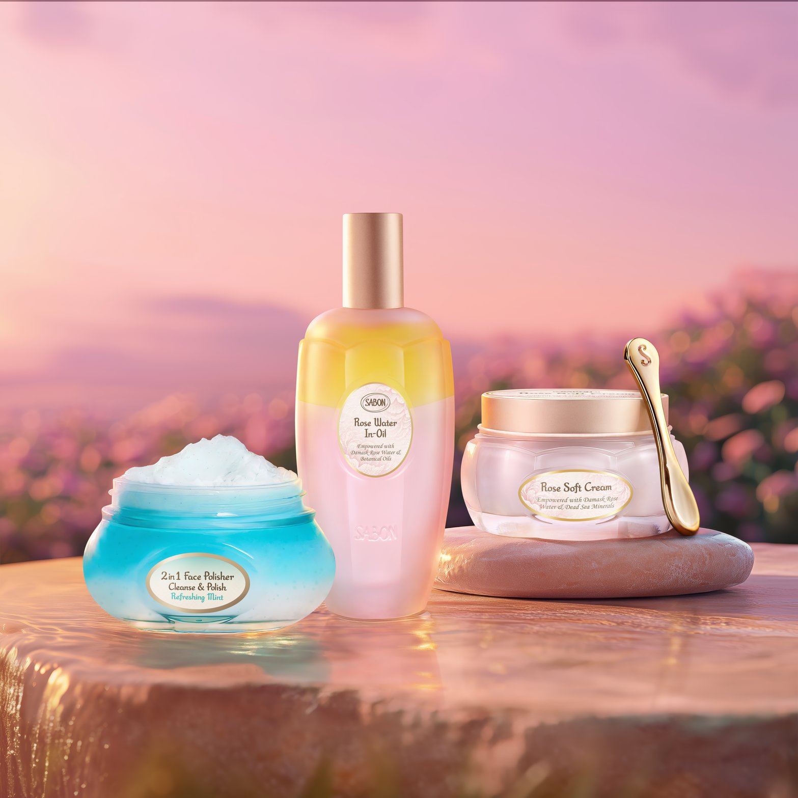 限定商品】SABON ミモザティー3点セット 新品未使用 肌と心を喜び