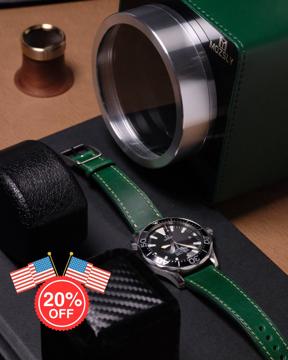 mozsly51388's tweet image. 🎉Labor Day Sale is live!

Enjoy 20% OFF sitewide from Aug 30 – Sept 2.
Treat your watch to the care it deserves. ⏱️
👉 Shop now before it’s gone!

🔗 [link in bio ]

#mozsly #watchwinder #LaborDay #LaborDaySale
#gentlemenstyle #menstyle #watchcollector
#watchlover #storage