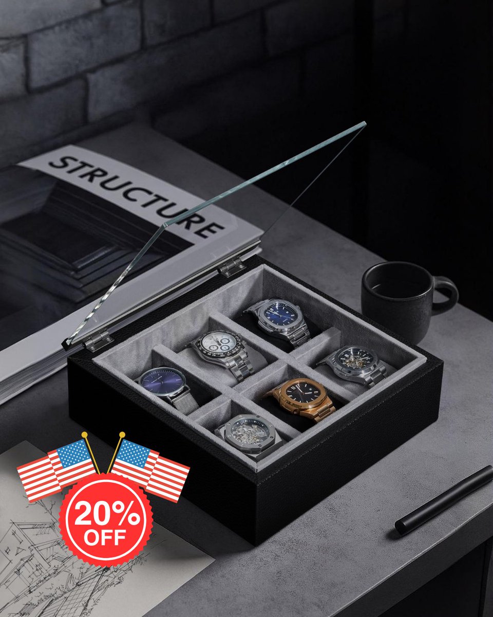 mozsly51388's tweet image. 🎉Labor Day Sale is live!

Enjoy 20% OFF sitewide from Aug 30 – Sept 2.
Treat your watch to the care it deserves. ⏱️
👉 Shop now before it’s gone!

🔗 [link in bio ]

#mozsly #watchwinder #LaborDay #LaborDaySale
#gentlemenstyle #menstyle #watchcollector
#watchlover #storage