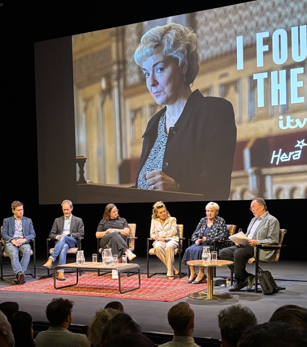 Emotional screening of I Fought the Law ⁦<a href="/GalaDurham/">Gala Durham</a> ⁦<a href="/nescreen_/">North East Screen</a>⁩ The 4-part drama starring the extraordinary Sheridan Smith chronicles the fight by Teesside’s Ann Ming to overturn the double jeopardy law after her daughter’s murder. Starts Sunday on ITV An awards cert!