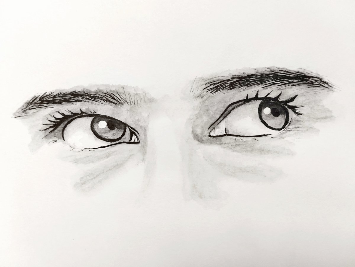 ✏️ Otro dibujo más realizado con grafito acuarelable.
¿Os gusta el resultado?