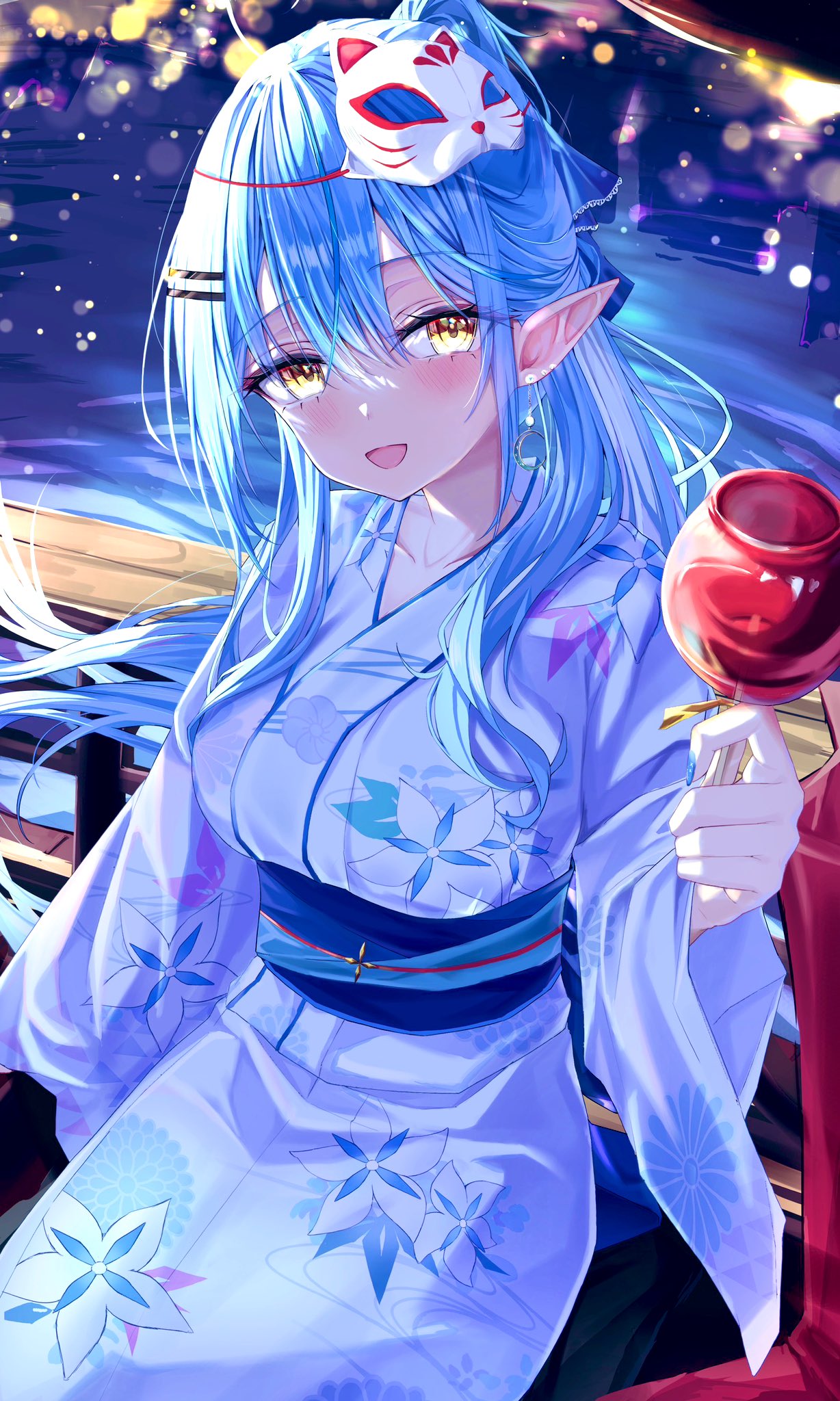 雪花ラミィ 短冊 Twinkle 4 You おそろい巾着 トートバッグ 雪花ラミィ 短冊 Twinkle 4 You おそろい巾着 トートバッグ 雪花