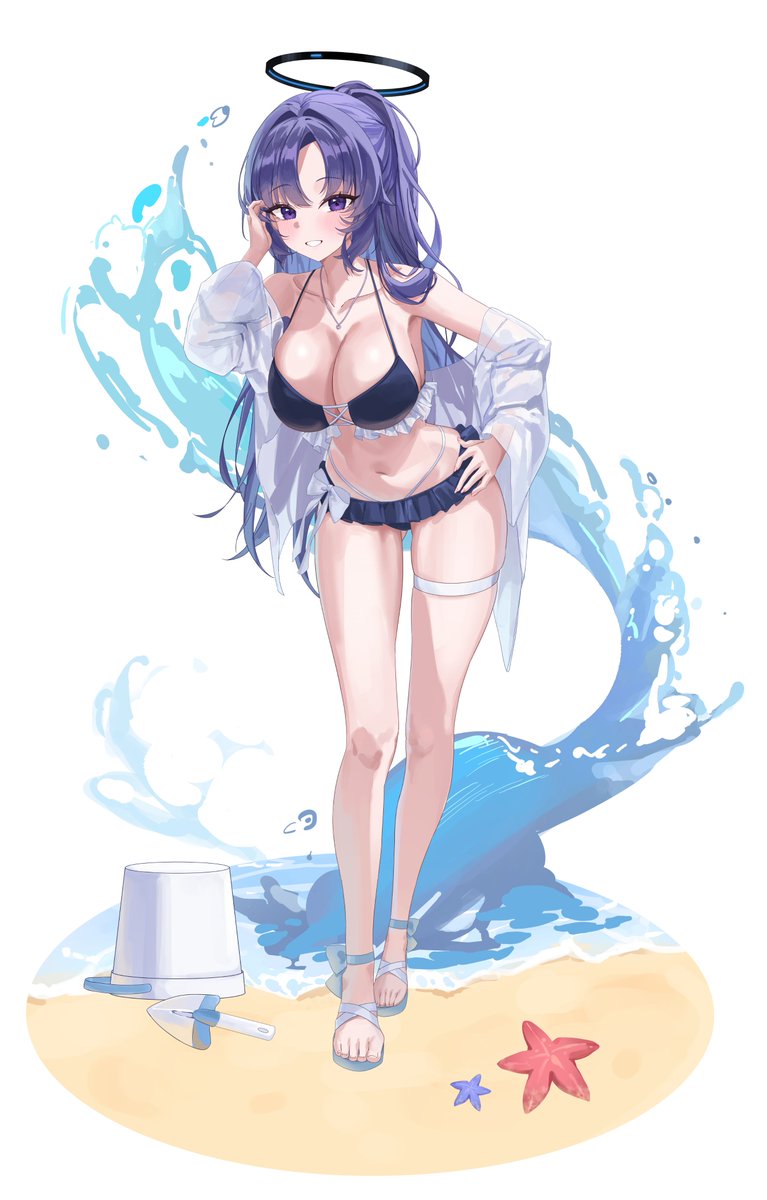 #ブルアカ バカンス ユウカ🌊