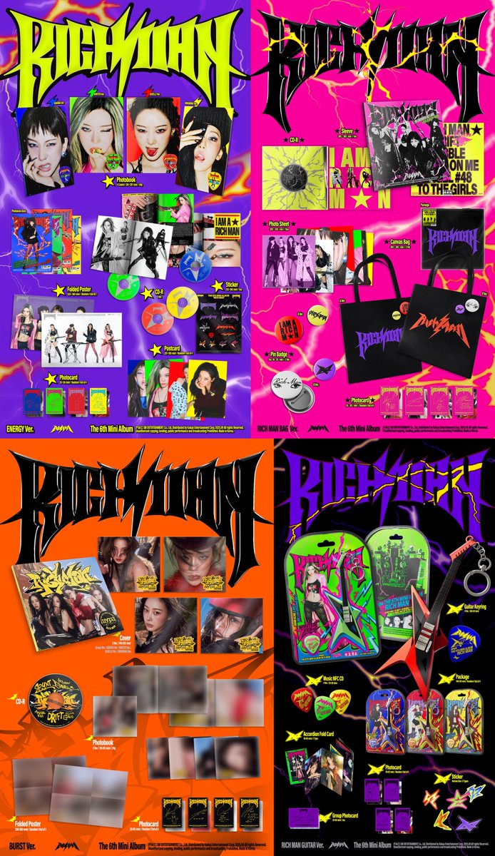 aespa〖Rich Man〗 9月5日カムバック✧ 詳細公開されました💜 【形態