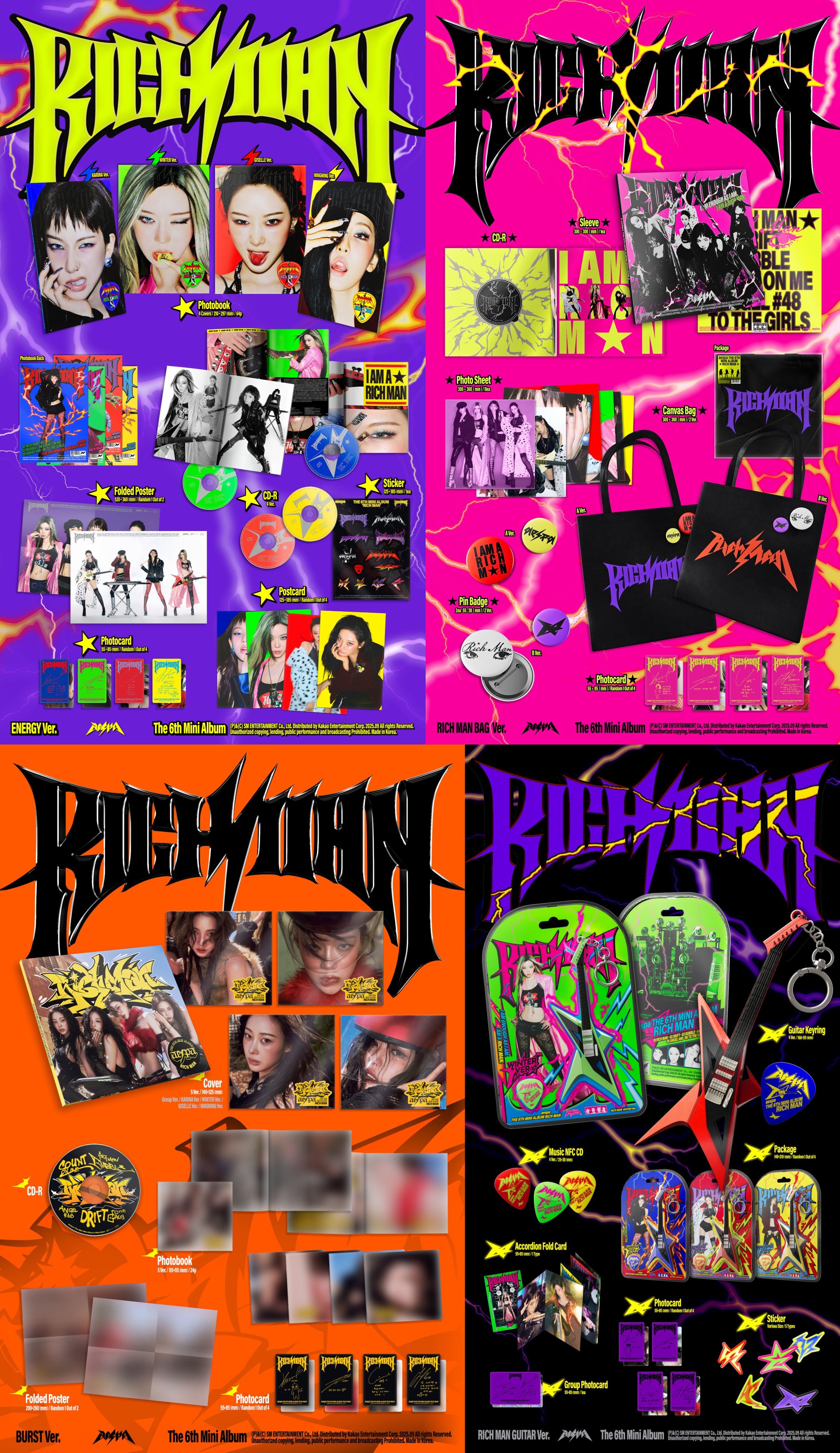 aespa(エスパ) リッチマン ポップアップ ストラップ メインアイテム