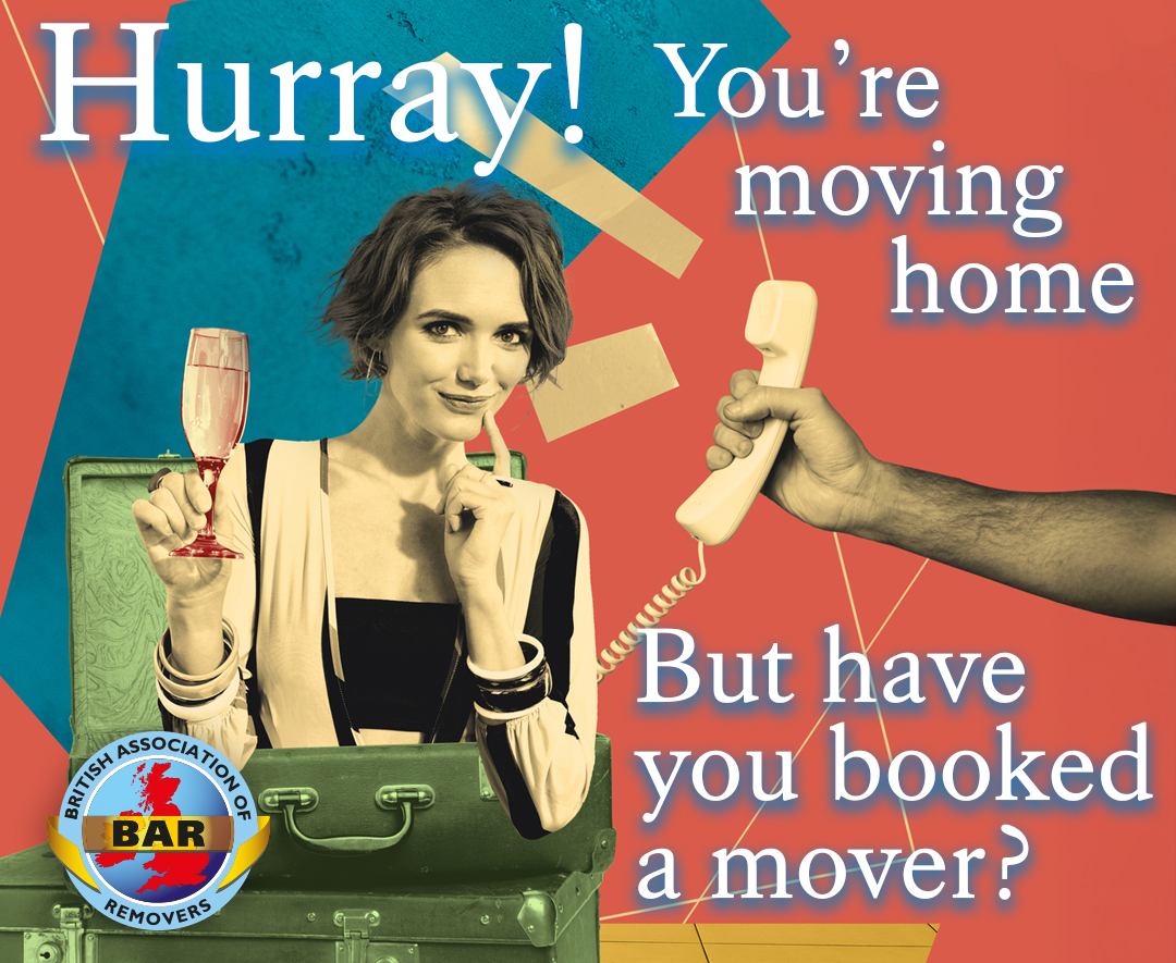Today is the busiest day of the year to move home, with x4 more households moving than normal. 

If you're earlier on in the process we recommend booking in a removal company 4-6 weeks before your planned moving date.

Find a trusted mover here:  bar.co.uk