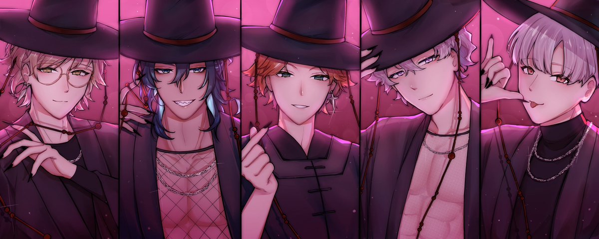 殺價男孩pa
男團湊齊五個人，可以畫這個了⋯🥺

 #阿萬人迷