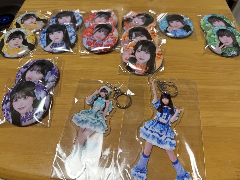 iLiFE! あいす アクキー缶バッジ セット iLiFE! TRAVELiFE！ あいす