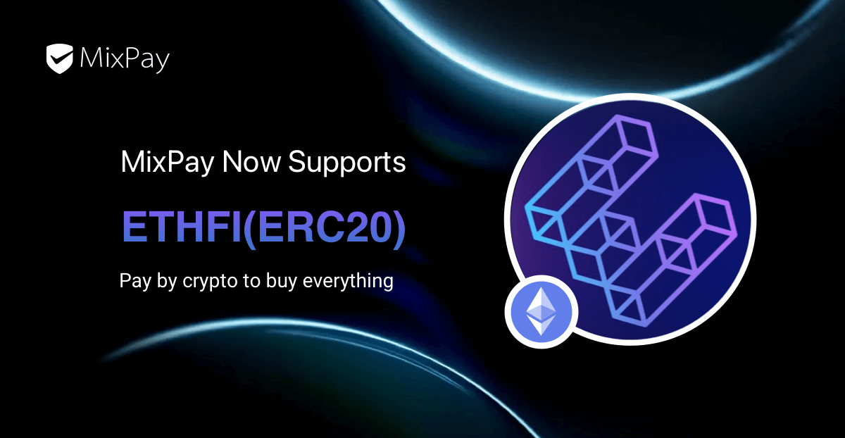 💥 Pay with ETHFI — now live on MixPay! <a href="/ether_fi/">ether.fi</a> 

Ether.fi redefines Ethereum staking by offering a non‑custodial, liquid restaking protocol. Stake your ETH and receive eETH, which automatically restakes via EigenLayer, earns loyalty rewards, and stays fully