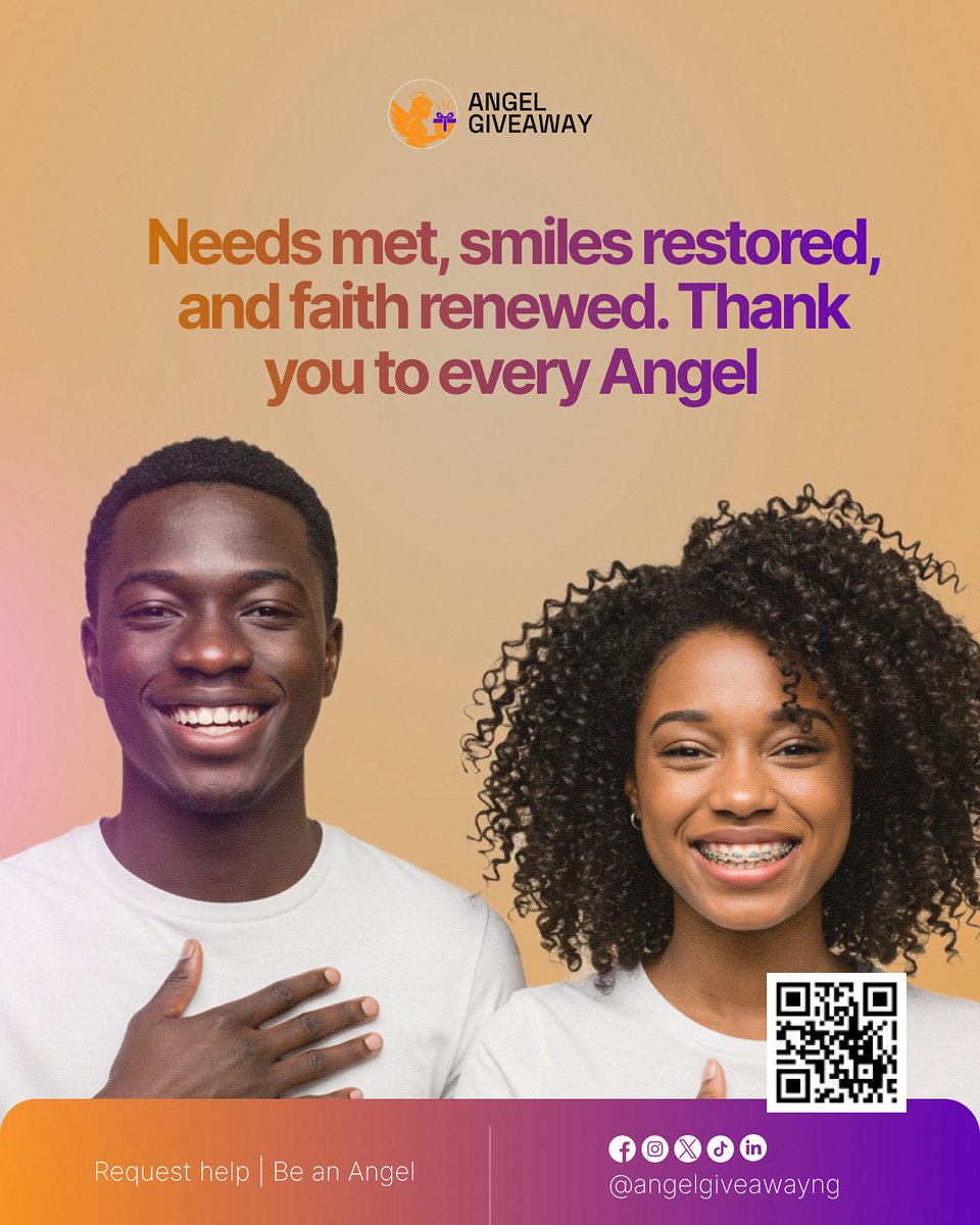 Needs met ✅
Smiles restored 😊
Faith renewed ✨
Thank you to every Angel 💜 #AngelGiveaway #BeAnAngel