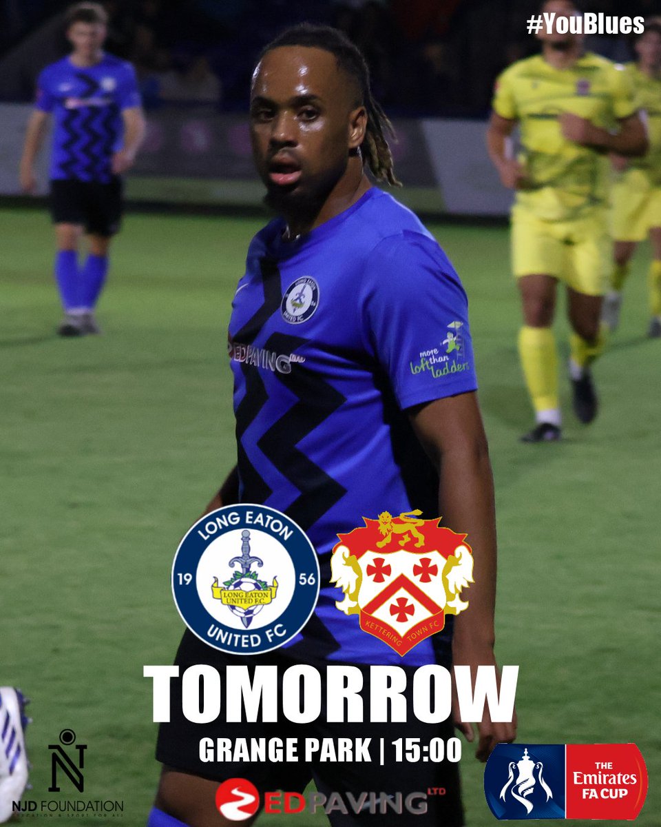 Long Eaton United vs Kettering Town preview🏆The Blues are in FA Cup action tomorrow⏭️

longeatonutd.co.uk/news/long-eato…

#YouBlues🔵⚫️