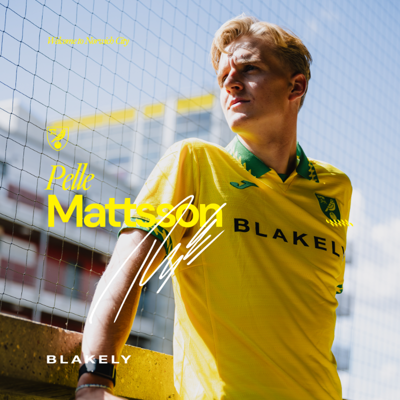 NorwichCityFC's tweet photo. We've completed the signing of Pelle Mattsson from Danish side Silkeborg 🇩🇰

The 24-year-old midfielder signs a three-year contract with the option of a further 12 months 🤝