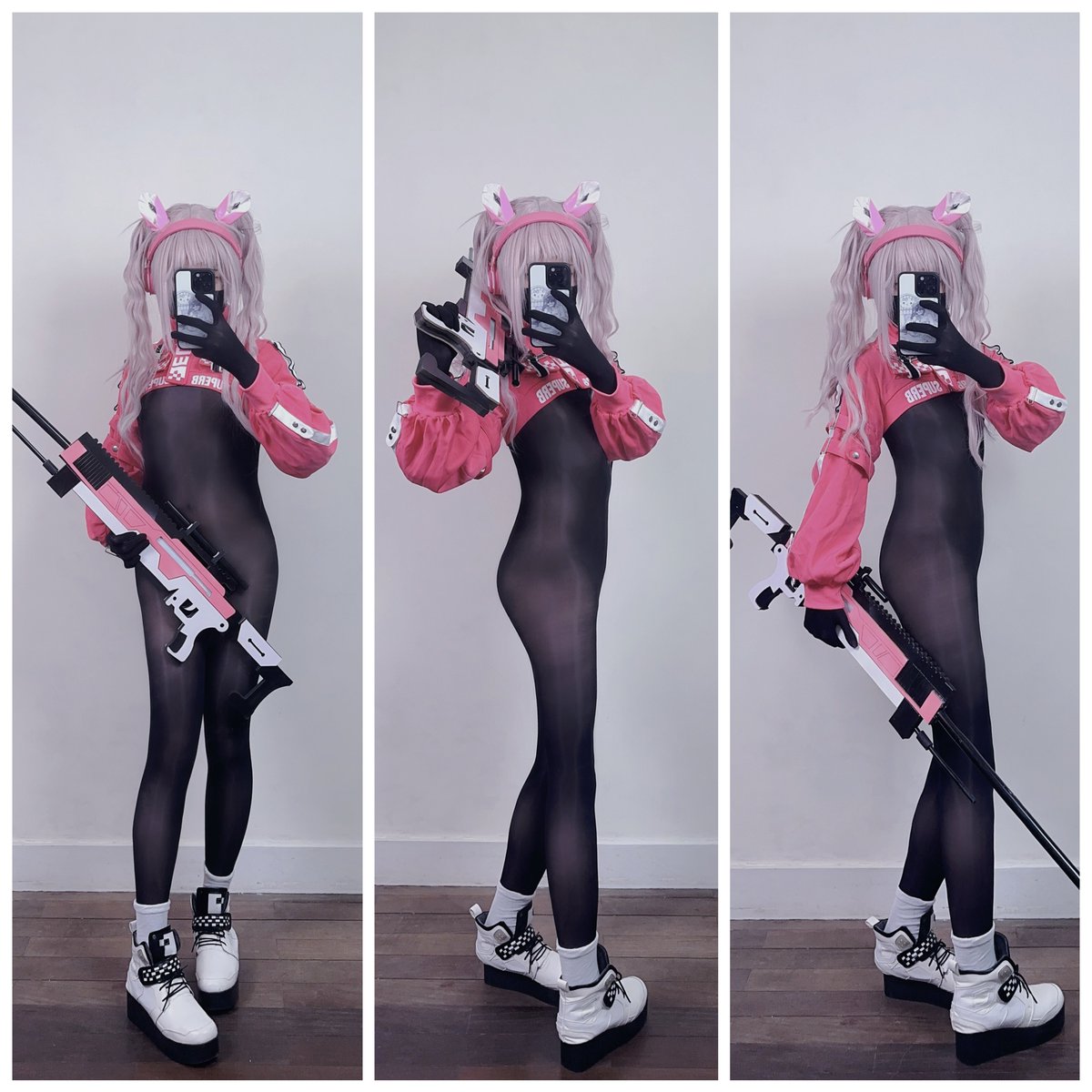 meow_marmalade's tweet photo. 玩剑星x妮姬联动的时候有的脑洞
OOC致歉 https://t.co/PcYOQUdYUp