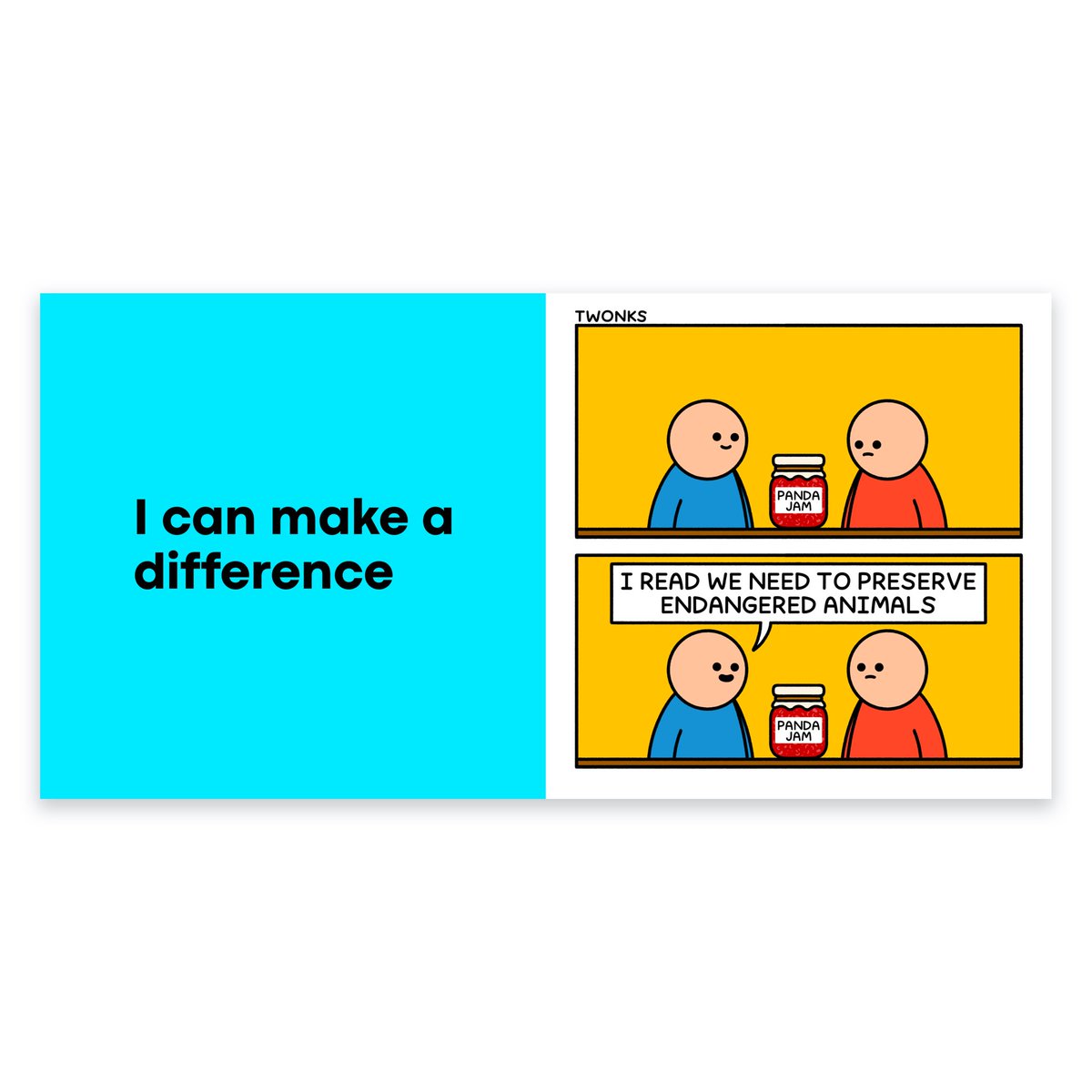 twonkcomics's tweet image. V excited to share my new comic book! It’s called ‘Hope’, or more accurately ‘Nope’. Pre-order your copy here: twonks.bigcartel.com/product/hope-c…