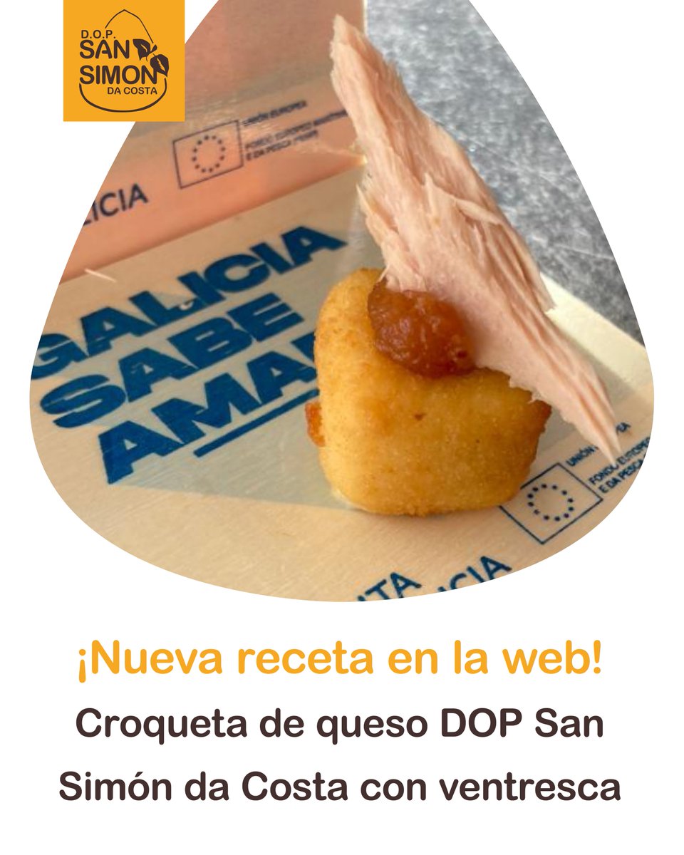 📢 ¡Nueva entrada en nuestro recetario! ☝️📄

Déjate llevar por los sabores inconfundibles del queso San Simón da Costa y la ventresca... ¡Cómo suena! 

Descubre la receta en nuestro recetario 🔗 sansimondacosta.com/foro

🥣 Receta de Galicia Sabe Amar
🔗 galiciasabeamar.gal/es/recetas/cro…