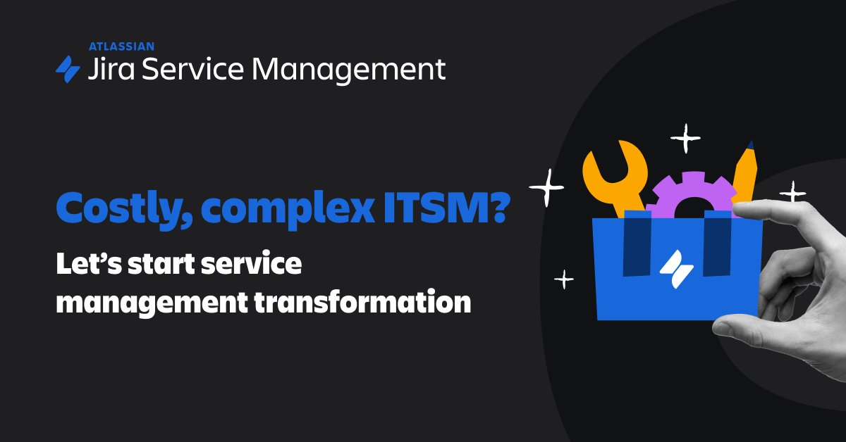 CentricData1's tweet image. Learn about how Jira is changing the way IT service management is done. #AtlassianPartner #ServiceManagement #ITSM  oal.lu/4NMYI