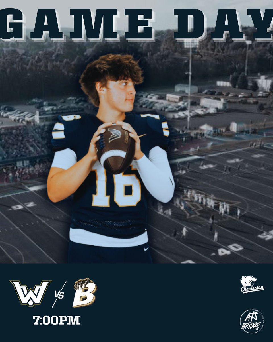 GAME DAY. 🏈

Walker Valley vs Bradley 
7:00 PM | The MAC | Walker Valley High School
Sponsored by ATS The Bridge

💪 Let’s ride. #OneValley