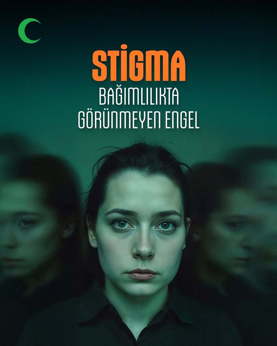 1920yesilay's tweet photo. ⚠️Bağımlılıklarla mücadelede gizli tehlike: Stigma

▪️Stigma ne yapar?

❌ İnsanları tedaviden uzaklaştırır.
❌ Yalnızlığı derinleştirir..

Birini yargılamak yerine, yanında ol. Damgalama değil, destek iyileştirir.💚 https://t.co/J85SyinktP