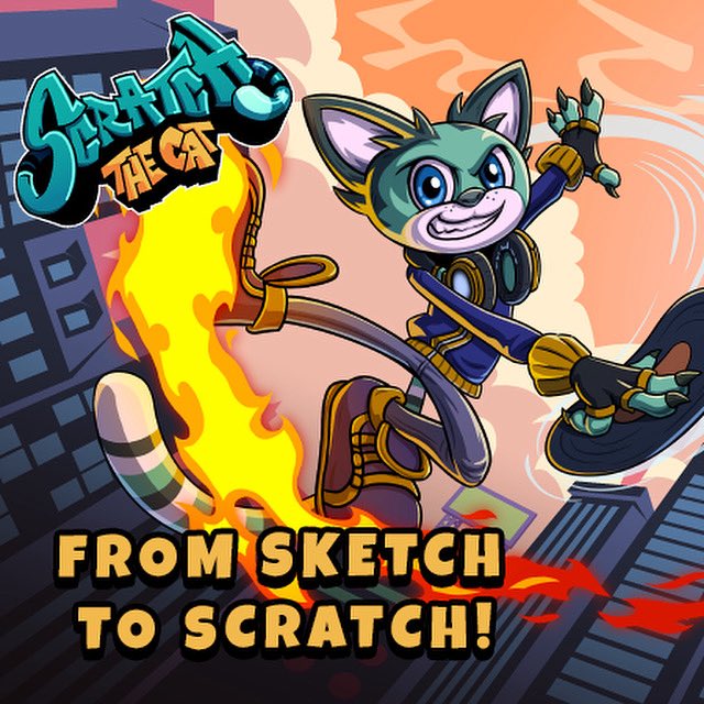 🎮 After dropping Scratch The Cat’s trailer and taking a short summer break, we’re back in action! Curious about Scratch’s very first design? Check out our latest newsletter! 🗞️ 🐈 

🔗 store.steampowered.com/news/app/85820…

#followfriday #3Dplatformer #indiegame
