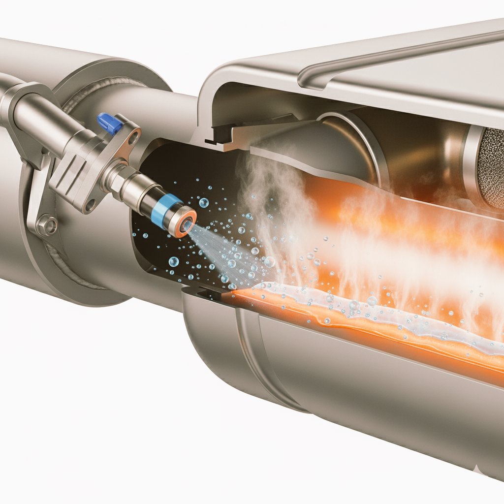 _Michael_Lorenz's tweet image. Until 2019, I worked in #ComputationalFluidDynamics on exhaust gas aftertreatment for diesel engines in heavy-duty trucks.
A central aspect was selective catalytic reduction, where the droplet-wall interaction of the AdBlue mixture played a crucial role.
(1/4)