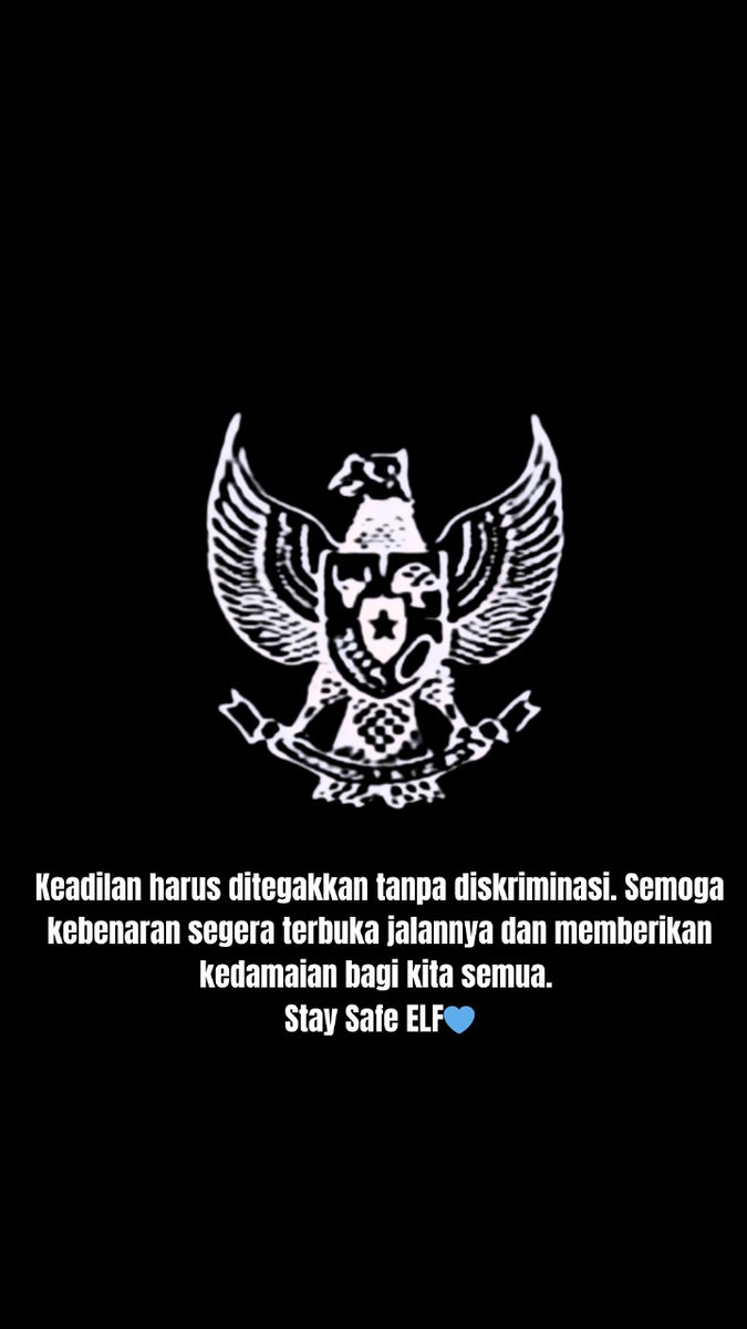 Bersatu dalam doa dan harapan. Keadilan harus ditegakkan, kebenaran harus terungkap. Stay safe semua!!