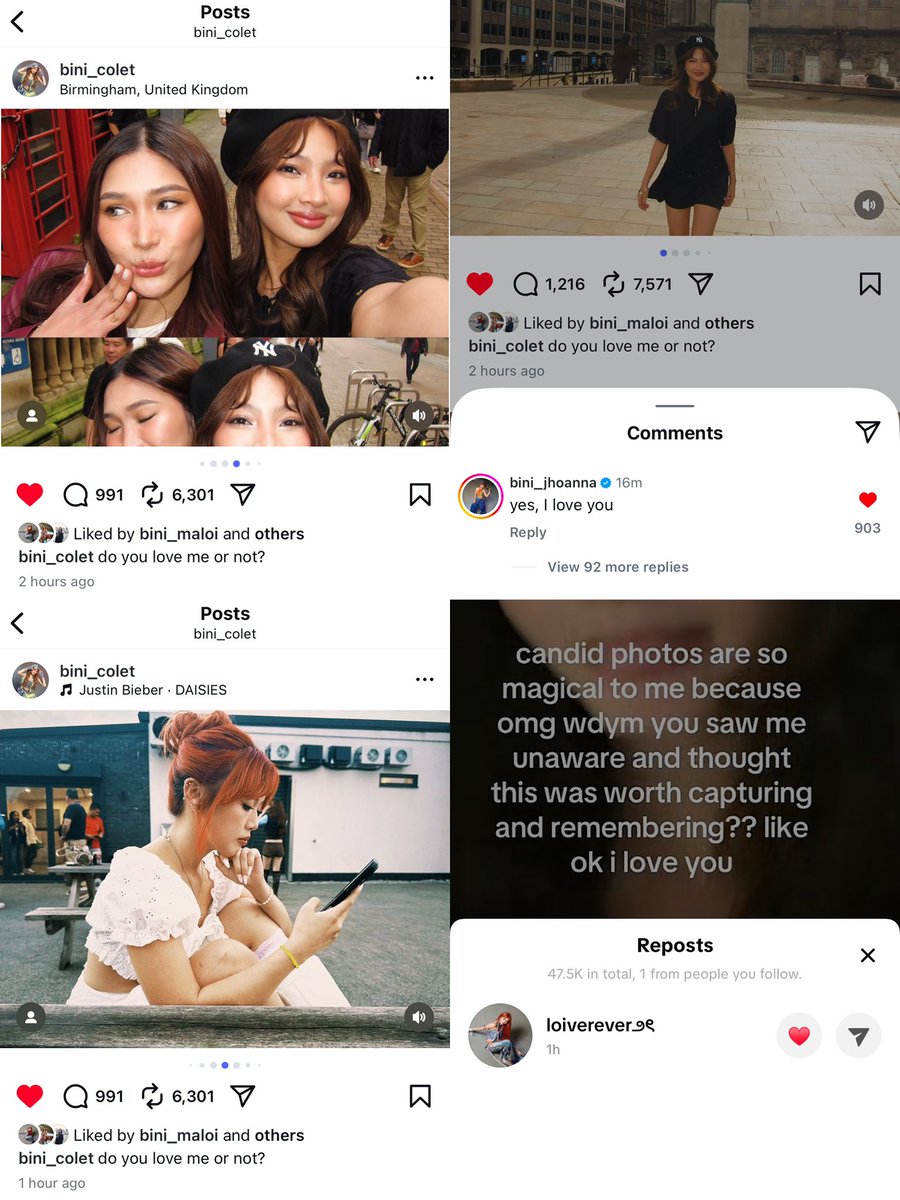 a story in 4 parts: a direct ily and an indirect ily… ❤️‍🩹