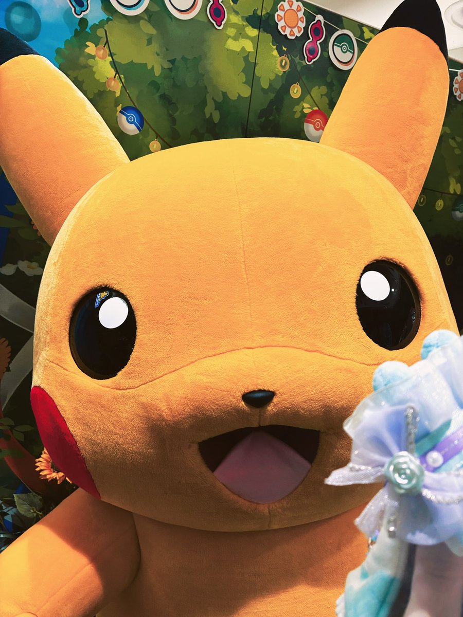 ジェシカさんと一緒にピカチュウに会ってきました⚡️