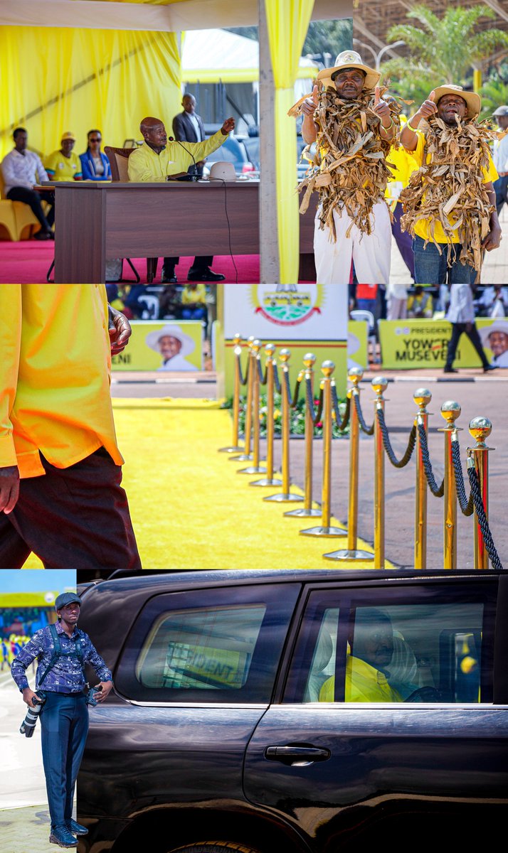 Some of the images I took during the four-day NRM Delegates Conference at kololo independence grounds.  #ProtectingTheGains
