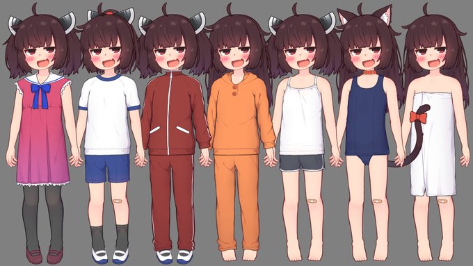 WIP…
きりたん衣装差分 