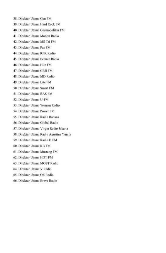 mirraebelle's tweet image. ADA 66 STASIUN RADIO DAN TELIVISI YANG DILARANG MELIPUT DEMO. We cannot rely on this country anymore. We need to take this matter GLOBALLY.