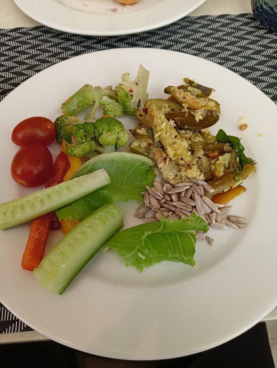 nshravanr's tweet image. Team lunch at Courtyard by Marriott Bengaluru Outer Ring Road