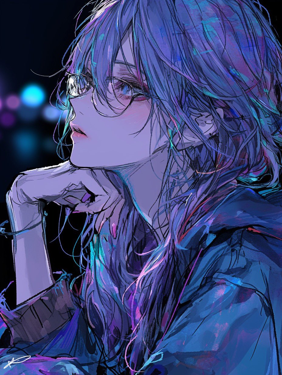 女の人の絵 雪狼 on X: 