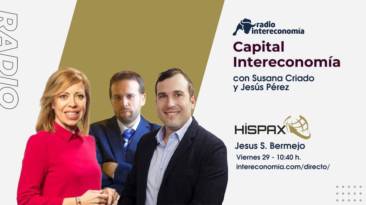 Jesús S. Bermejo hablará sobre HISPAX y el futuro del ecosistema blockchain.
Conducen: Susana Criado González y Jesús Pérez Sánchez.

👉 Escúchalo en directo: lnkd.in/ejk4EgVY

#Hispax #Blockchain #Innovación #Cripto