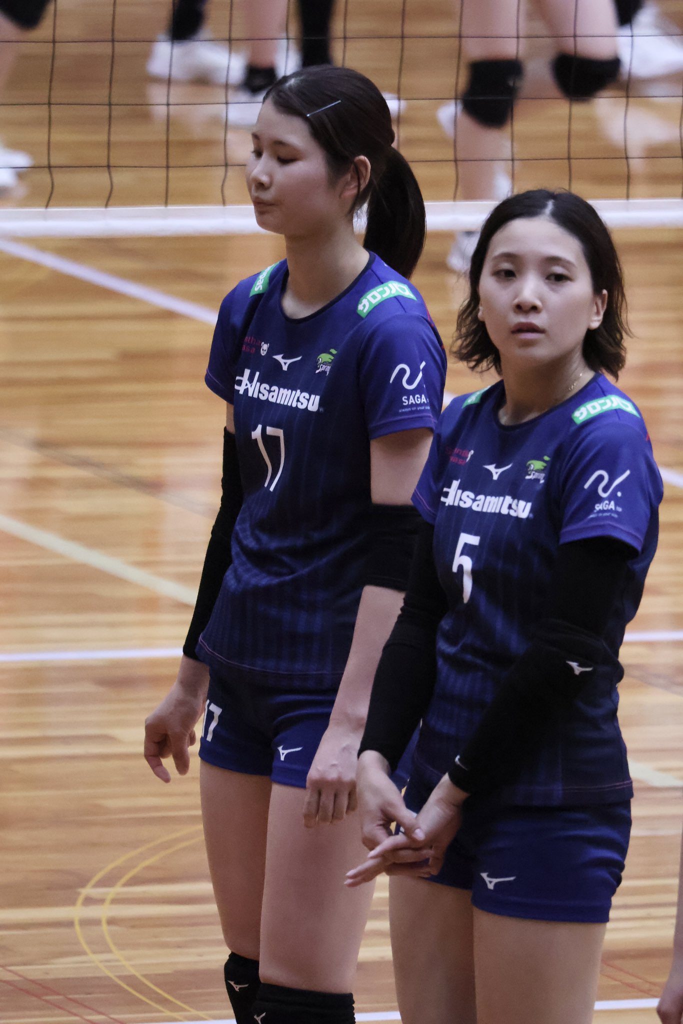 久光スプリングス 北窓絢音、中島咲愛選手のサイン入り　ネーションズリーグ 久光スプリングス 北窓絢音、中島咲愛選手のサイン入り