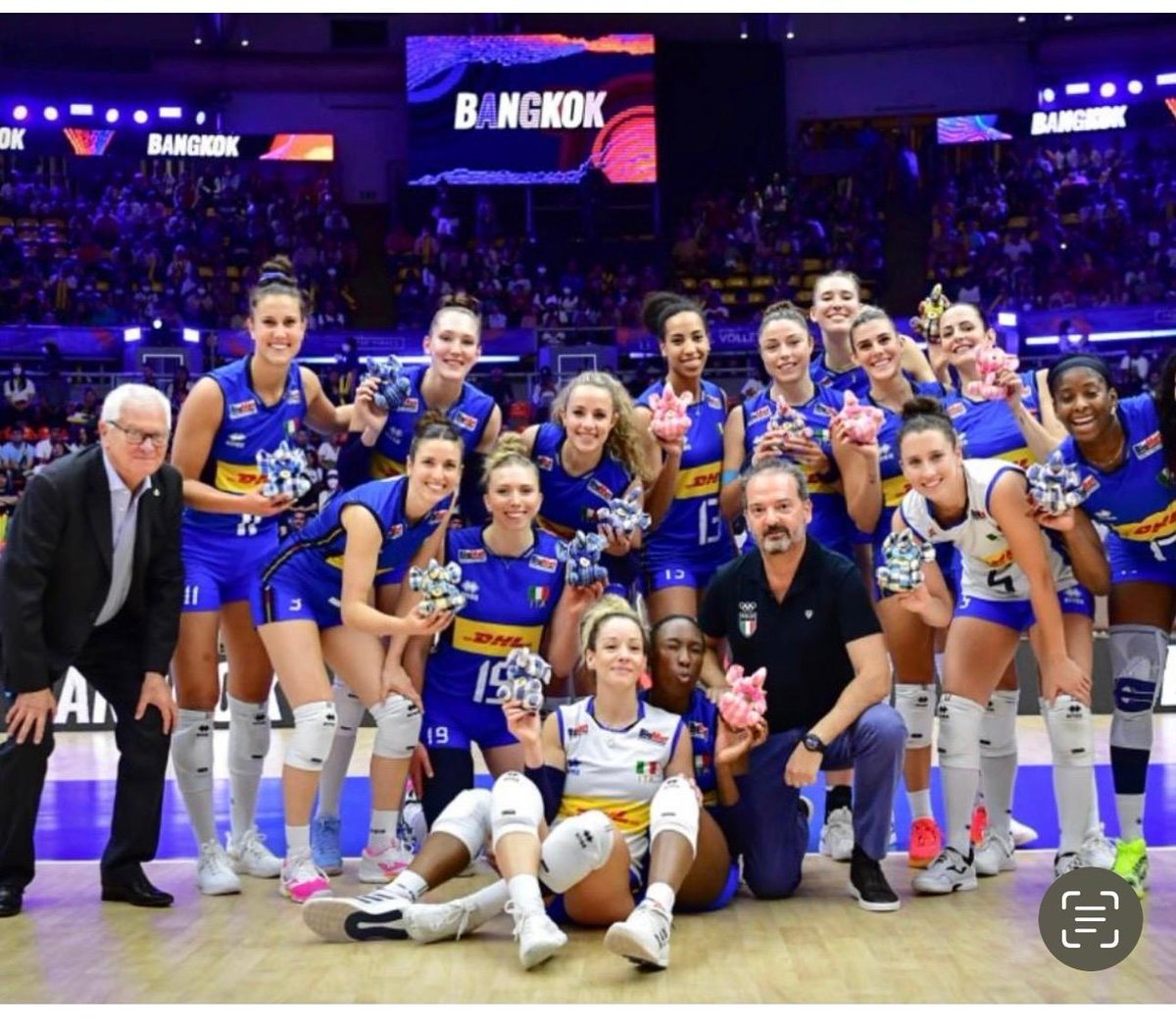 Tifiamo le Azzurre della Pallavolo domani sabato alle ore 17 contro la Germania allo stadio Huamark di Bangkok 
Campionati del mondo di Volleyball
🇮🇹