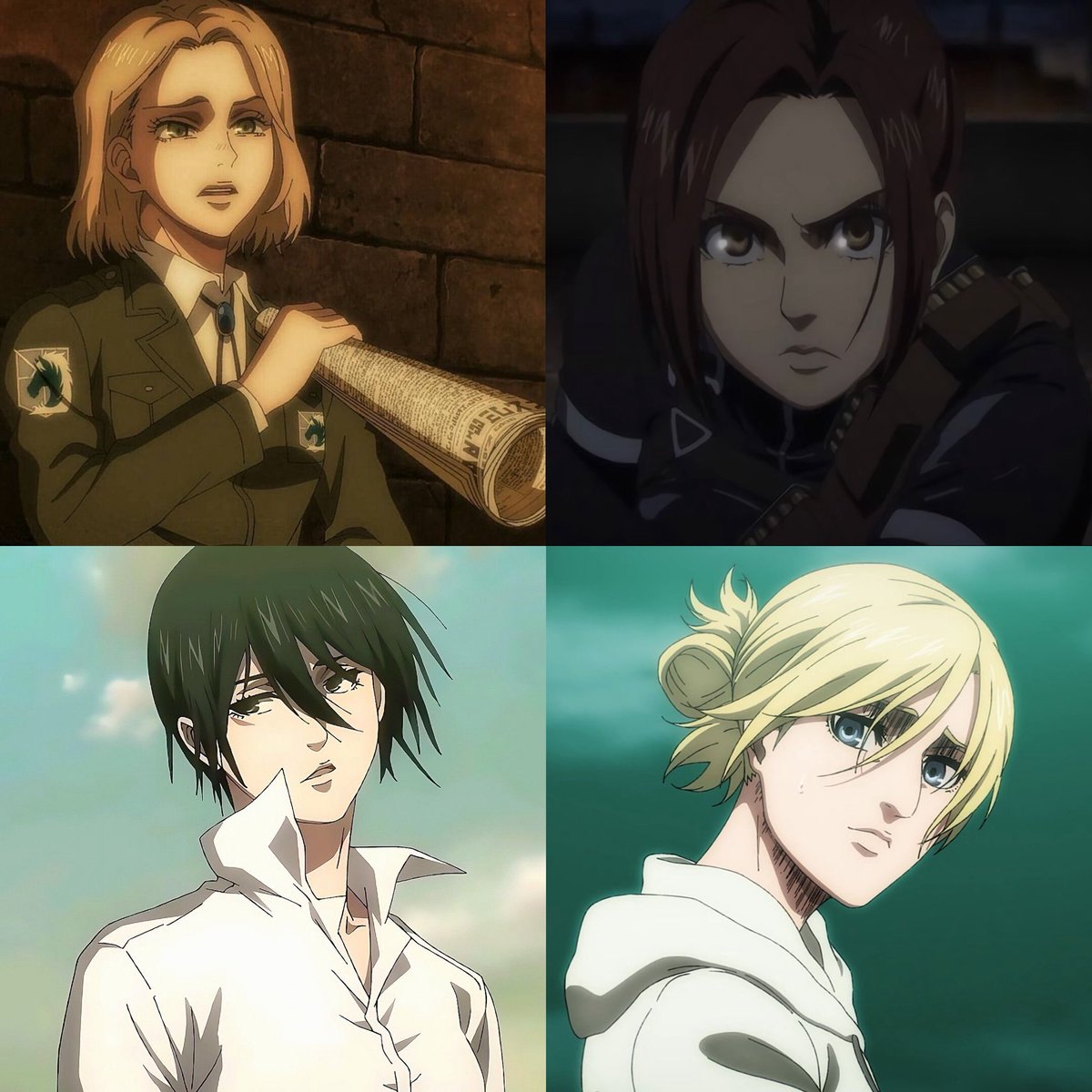 Attack on titan woman are so ethereal