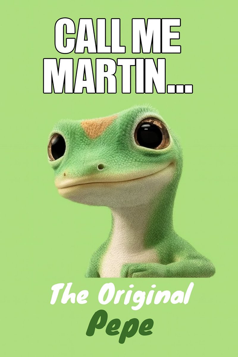 🐸 What’s $MARTIN?
Before $Pepe became a global meme king, he had friends in Matt Furie’s Boy’s Club (2005).
One of them? Martin.
The OG inspo behind Pepe himself.

Now Martin steps out of the comic pages and onto Solana.

Why it matters:
✅ Cultural heritage from Matt Furie’s