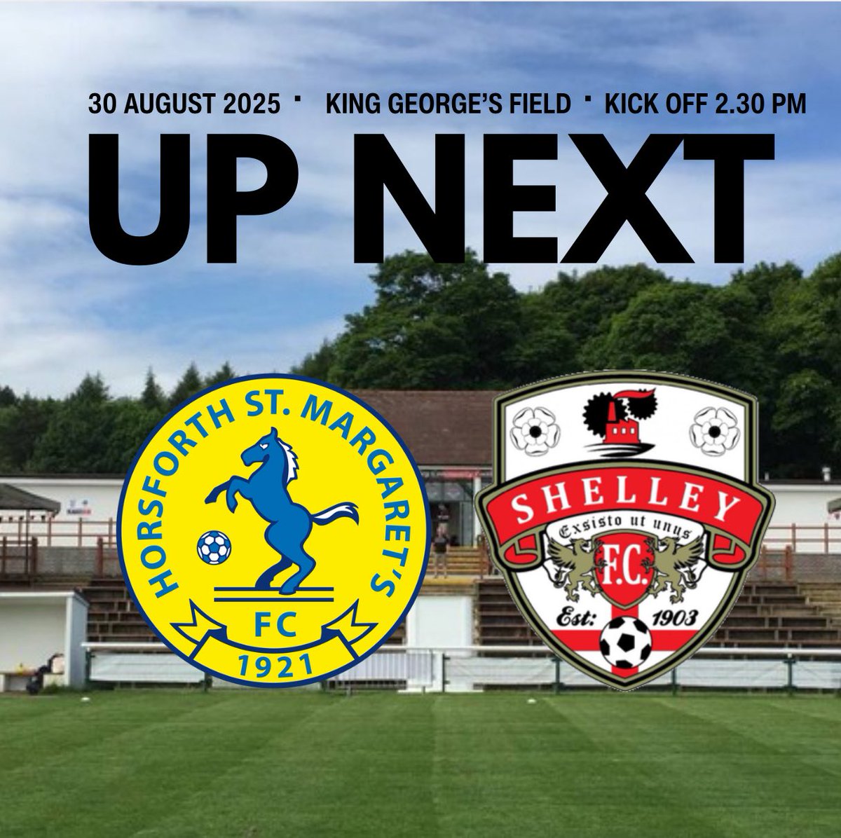 🐚 First of 2 games this weekend sees our WYL side travel to face <a href="/Horsforthmags/">HSM ⚽️</a> ⚽️ After a run of sub-par results, the lads will be aiming to bounce back and pick up points on the road 🔴⚫️⚪️

#ShelleyCFC #WYL #DoubleHeader