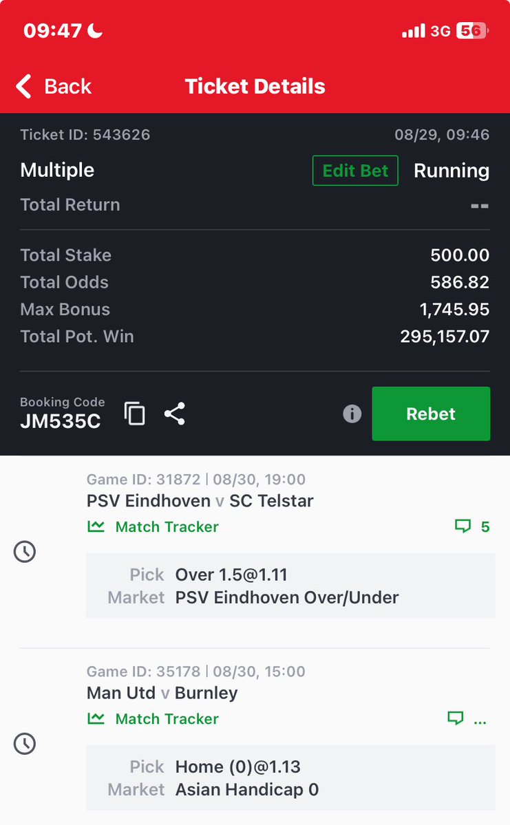 BETTING HUB ⭐️🫵🏽 (@bettinghubgames) on Twitter photo 500 ODDS🍀CODES: JM535C ⚽️
Weekend Longshot 🍀🚀
Edit : t.me/BettingHub1
May the Odds favor us 🙏🏆
GOODLUCK CHAMPS 🍀🔞
<a href="/deenayaah/">winning mentality 🗝️🌟</a> <a href="/Mrbankstips/">MrBanks💰</a> <a href="/LouieDi13/">B I G L O U I E 🫵🏾</a> <a href="/Daily_booom/">BOOOOOOOOOOOM!!!!!!!</a> <a href="/TALLMANJB/">𝙏𝘼𝙇𝙇 𝙈𝘼𝙉</a> <a href="/Ada_Daddyya/">Ada B 💕</a> <a href="/ms__finest/">Finest.</a> <a href="/ForeverDau/">Dau Tips</a> 500 ODDS🍀CODES: JM535C ⚽️
Weekend Longshot 🍀🚀
Edit : t.me/BettingHub1
May the Odds favor us 🙏🏆
GOODLUCK CHAMPS 🍀🔞
<a href="/deenayaah/">winning mentality 🗝️🌟</a> <a href="/Mrbankstips/">MrBanks💰</a> <a href="/LouieDi13/">B I G L O U I E 🫵🏾</a> <a href="/Daily_booom/">BOOOOOOOOOOOM!!!!!!!</a> <a href="/TALLMANJB/">𝙏𝘼𝙇𝙇 𝙈𝘼𝙉</a> <a href="/Ada_Daddyya/">Ada B 💕</a> <a href="/ms__finest/">Finest.</a> <a href="/ForeverDau/">Dau Tips</a>