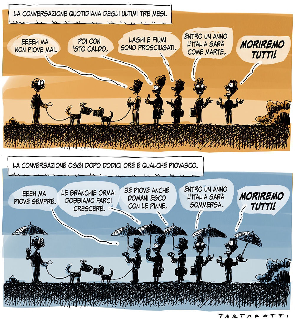 Sempre un motivo per brontolare 😅