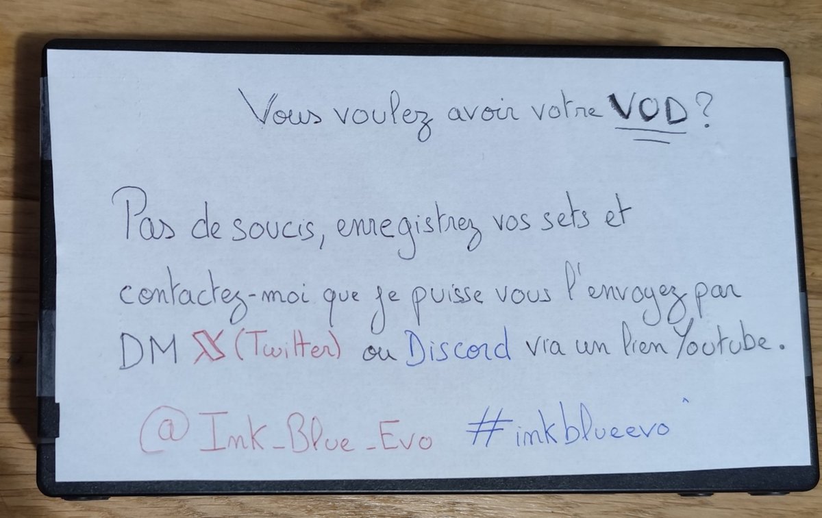 Bien le bonjour,

Je relance le sujet après plus d'1an, je suis toujours en capacité d'enregistrer vos sets lors de vos sessions sur ma switch ainsi vous les envoyées.

J'ai eu 10x plus de demandes et toujours un plaisir de pouvoir aider les plus motivés d'entre vous 💪