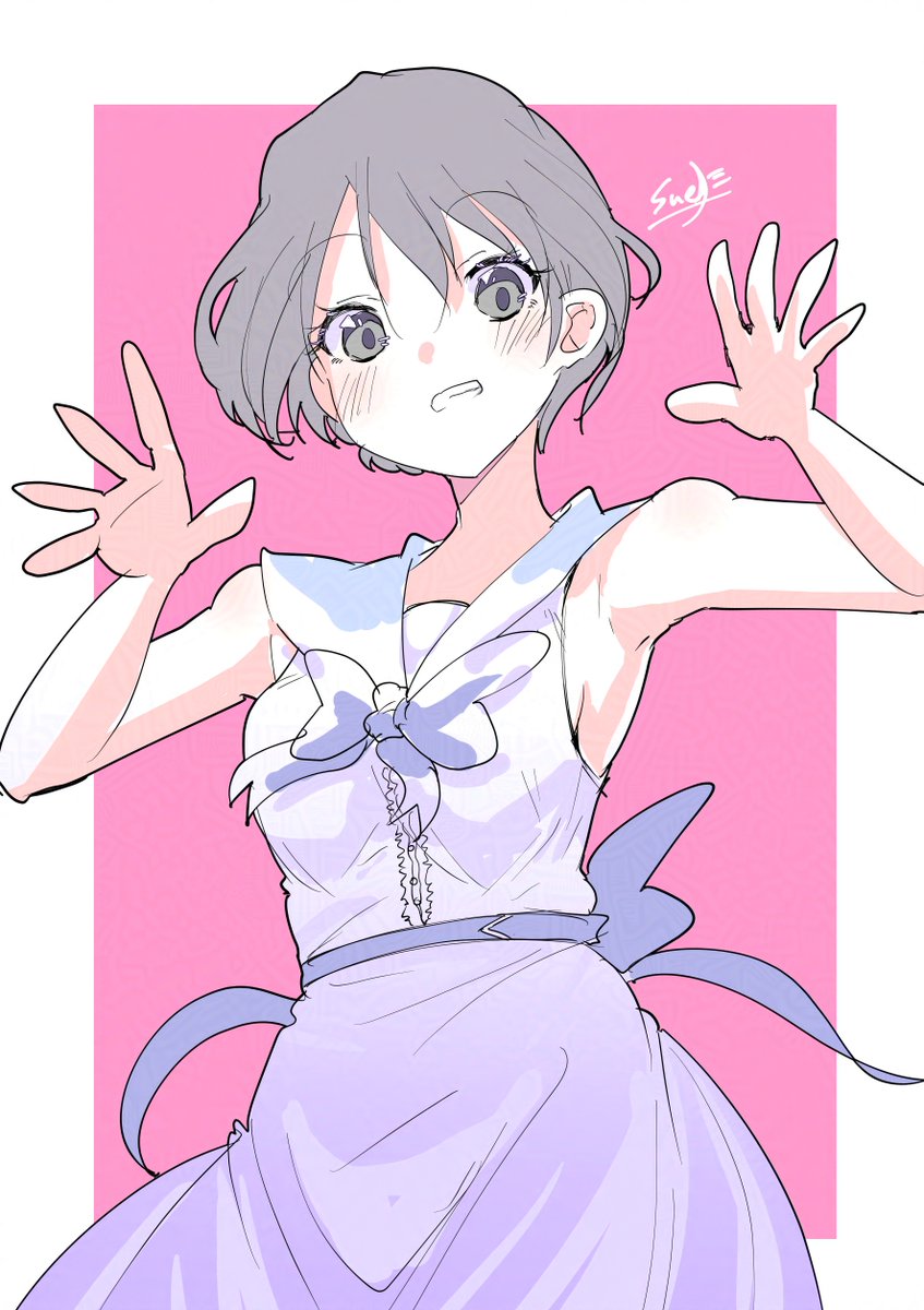 乙倉、描くたびに癖のポイントがある