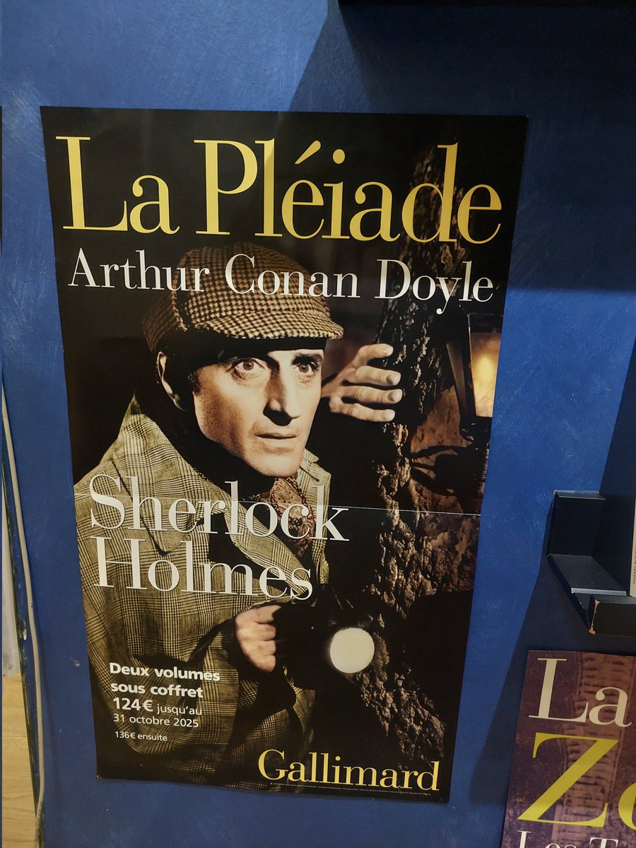 Me da cierta envidia ver fenómenos editoriales como la próxima publicación de los cuentos y novelas de Sherlock Holmes en la célebre colección La Pléiade de la editorial Gallimard.
