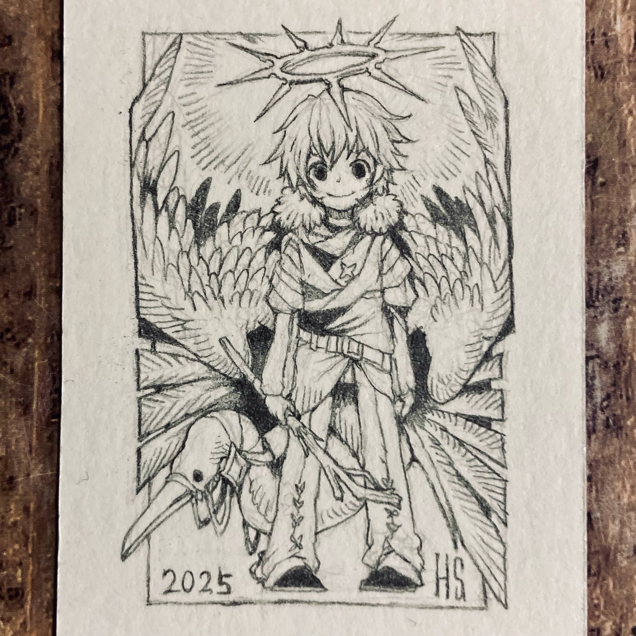 ◇砂鳥の民◇手描きイラスト ハルカゼ Croquis。 on X: 