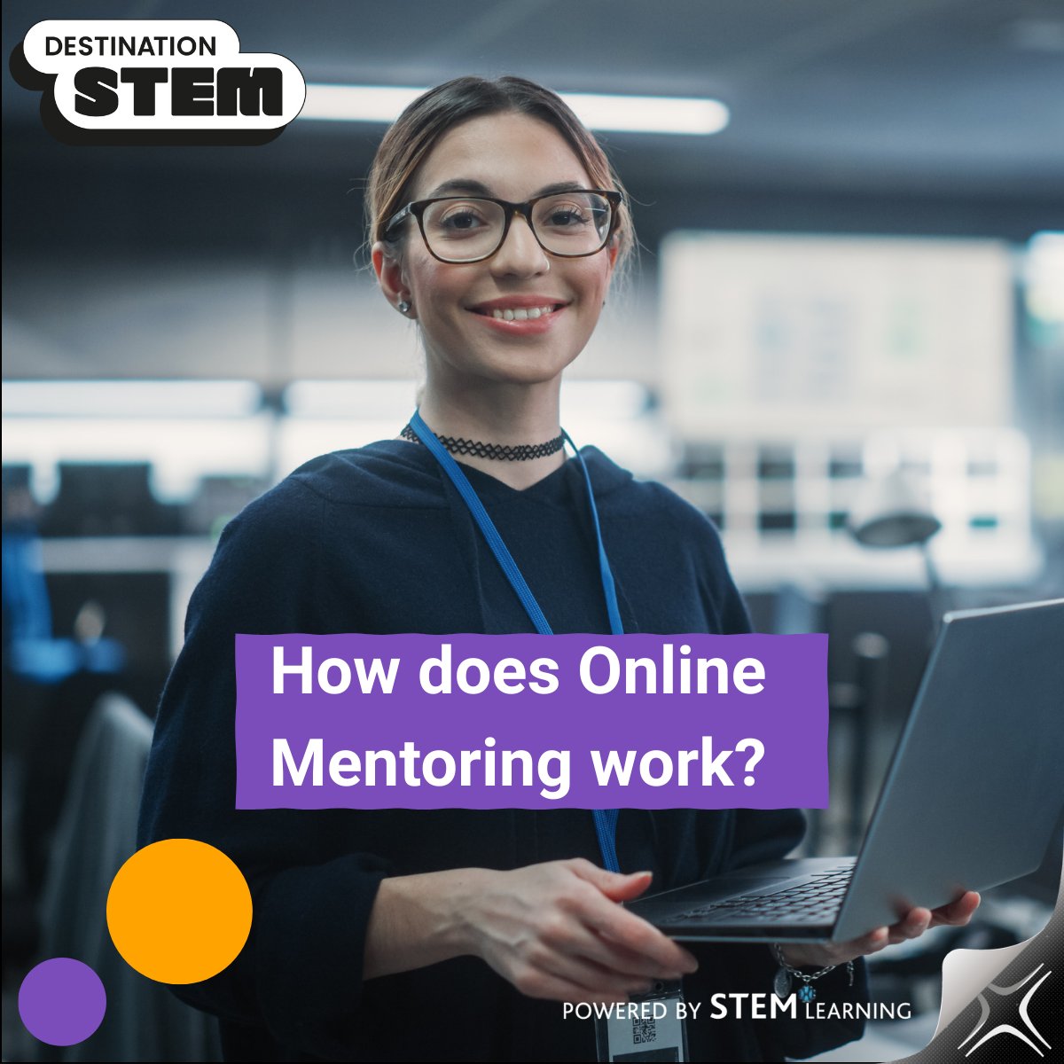 Our National Online Mentoring programme gives young people aged 13–19 the chance to connect with trained STEM Mentors . 

👉 For pupils to sign-up:  bit.ly/3HoaGHB 
👉 To share with your class or network: bit.ly/4mnRyc2

#DestinationSTEM