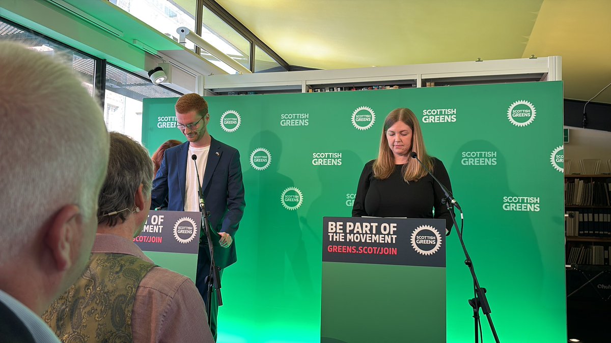 Ross Greer and Gillian Mackay elected as next Scottish Greens co-leaders 
Read story on heraldscotland.com