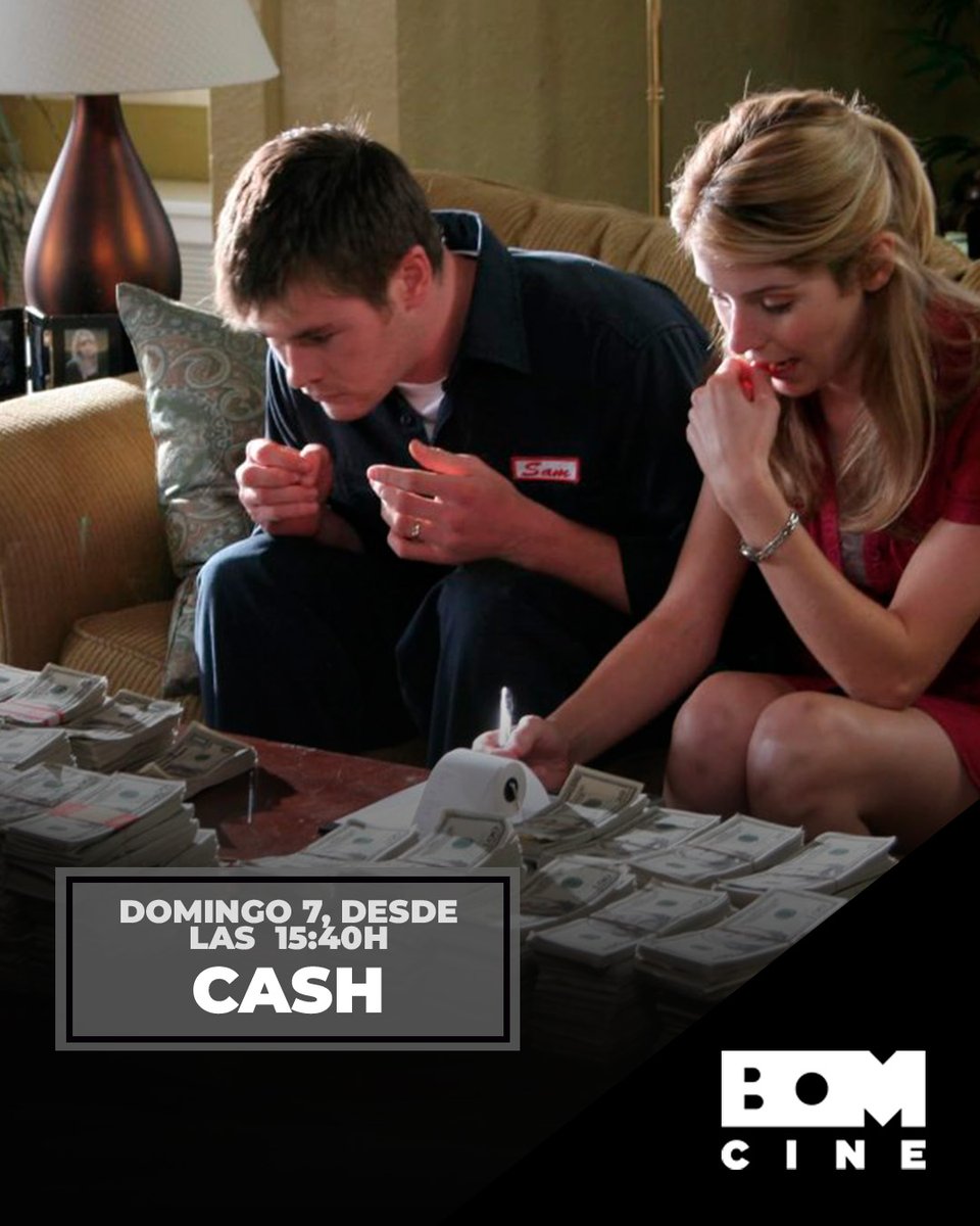 💼 💸 Sam y Leslie encuentran un maletín lleno de billetes y creen que la suerte les sonríe... hasta que aparece Pyke Kubic, un tipo que no sonríe nunca...

🎥 "Cash"
🕑15:40h